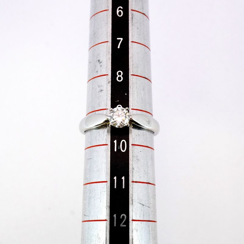 Tiffany & Co Ring Harmony 1PD Pt950 Platinum Diamond 034ct 95 Ladies