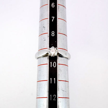 Tiffany & Co Ring Harmony 1PD Pt950 Platinum Diamond 034ct 95 Ladies