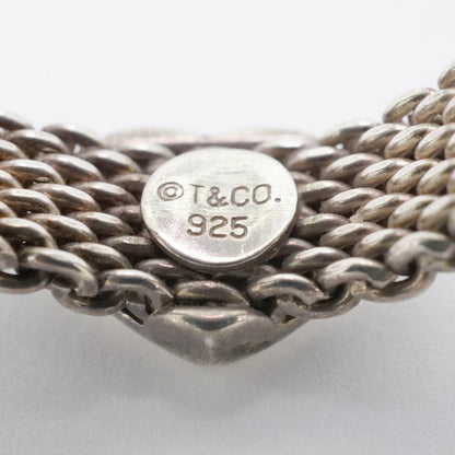 Tiffany & Co Ring Somerset/mesh/heart Silver 925 Size 14 Ladies