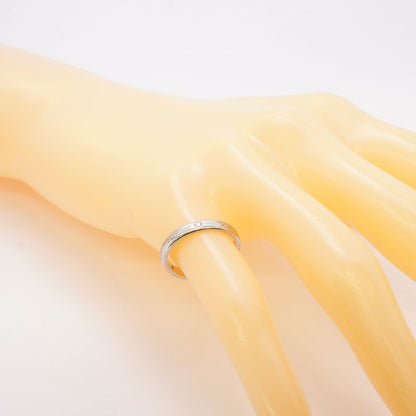 Tiffany & Co Ring Lucida/notes 3PD Pt950 Platinum Diamond #11 Ladies