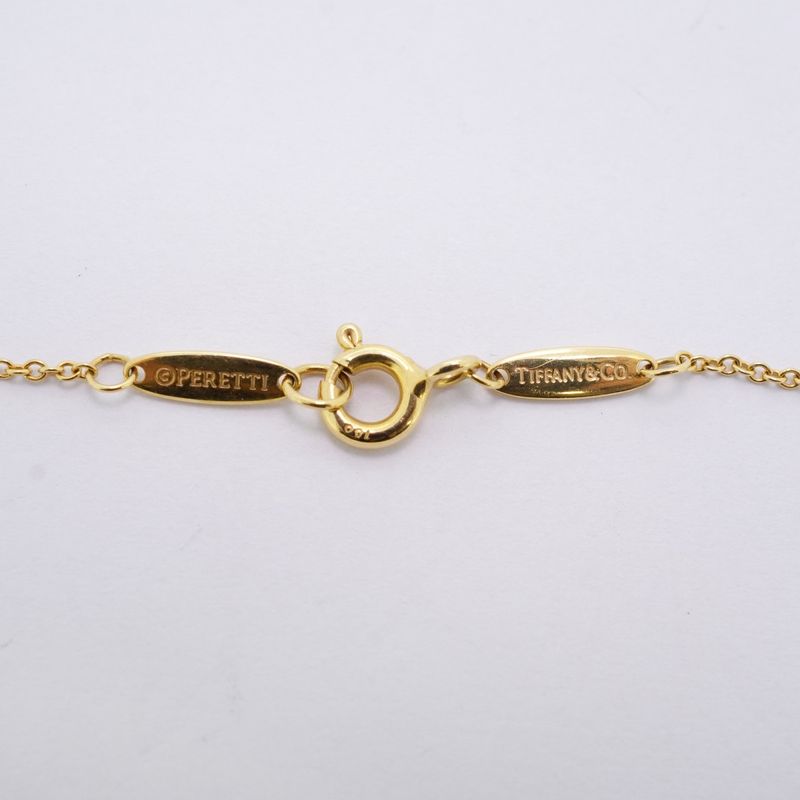 Tiffany & Co Necklace By-the-yard 1PD 18K Yellow Gold Yellow Gold Diamond Ladies