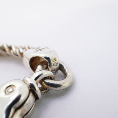 Tiffany & Co Bracelet Center Knot/double Rope Silver 925 Ladies