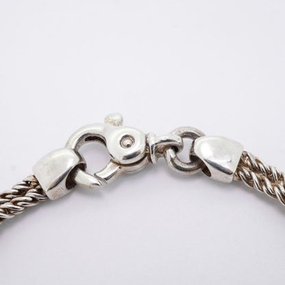 Tiffany & Co Bracelet Center Knot/double Rope Silver 925 Ladies