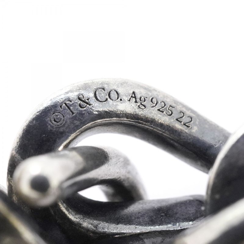 Tiffany & Co Bracelet Forge/large Link Silver 925 Men's