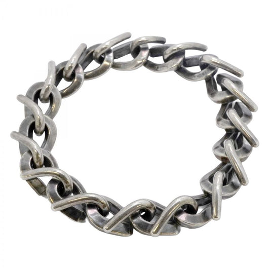 Tiffany & Co Bracelet Forge/large Link Silver 925 Men's