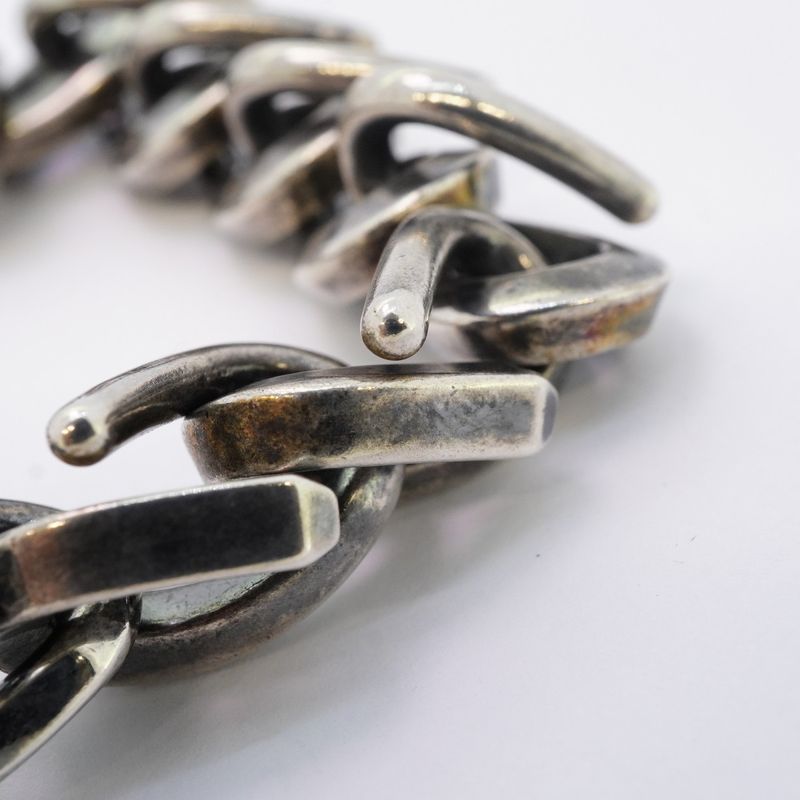 Tiffany & Co Bracelet Forge/large Link Silver 925 Men's