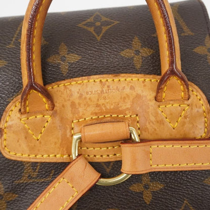 Louis Vuitton Backpack Daypack Monogram Mini Montsouris M51137 Brown Women's