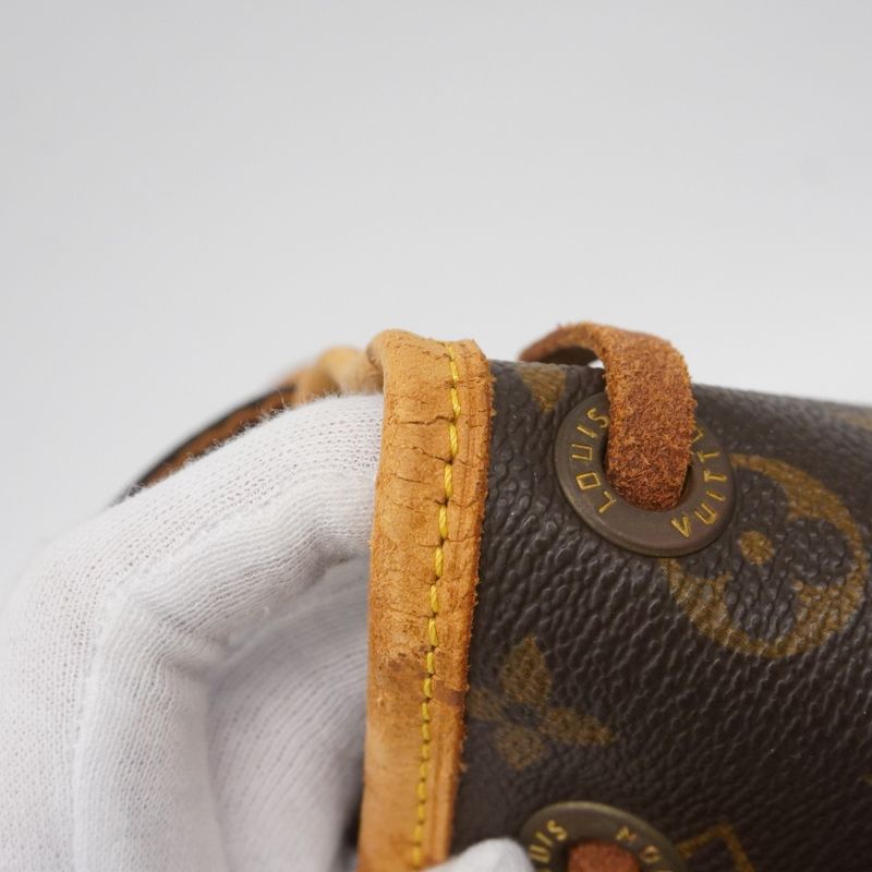 Louis Vuitton Backpack Daypack Monogram Mini Montsouris M51137 Brown Women's