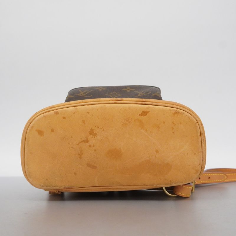 Louis Vuitton Backpack Daypack Monogram Mini Montsouris M51137 Brown Women's