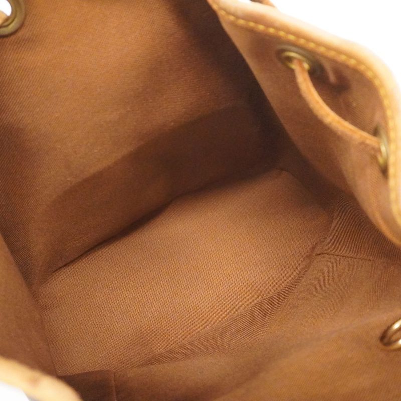 Louis Vuitton Backpack Daypack Monogram Mini Montsouris M51137 Brown Women's