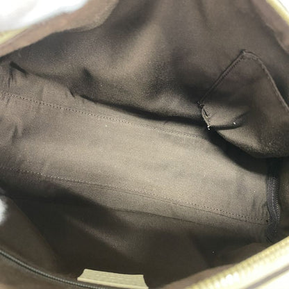 Gucci Tote Bag GG Canvas 130942 Canvas Brown Beige Chien Pan Gold Hardware