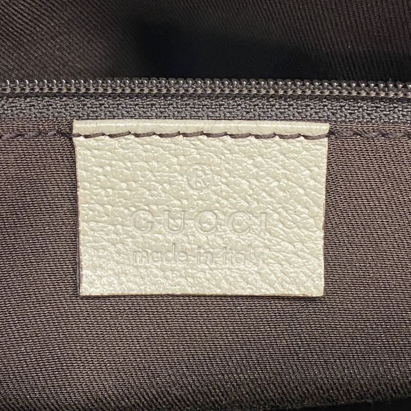 Gucci Tote Bag GG Canvas 130942 Canvas Brown Beige Chien Pan Gold Hardware