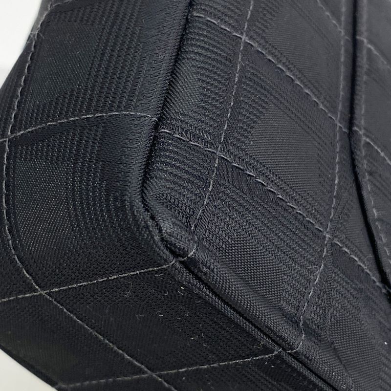 Chanel Shoulder Bag New Travel Chocobar Nylon Black Cles Deuce