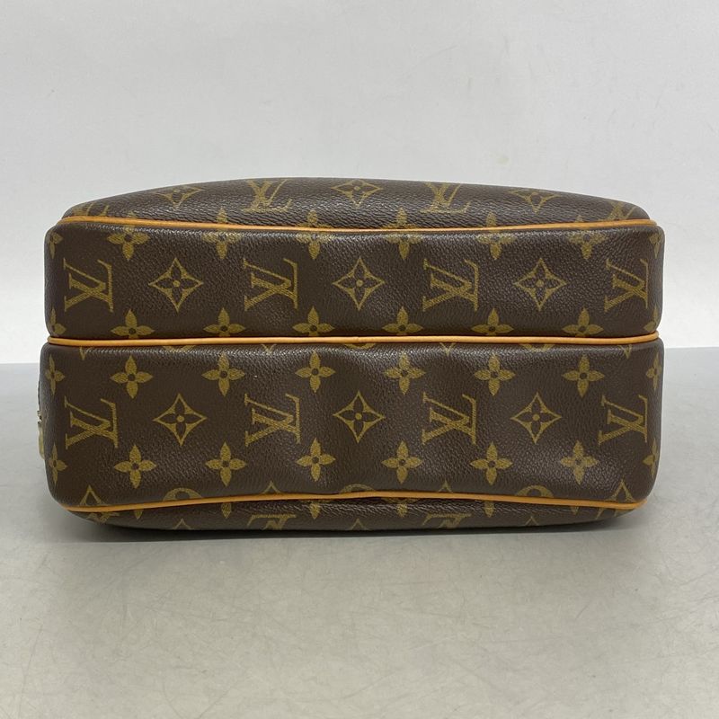 Louis Vuitton Shoulder Bag Monogram Reporter PM M45254 Brown Ladies