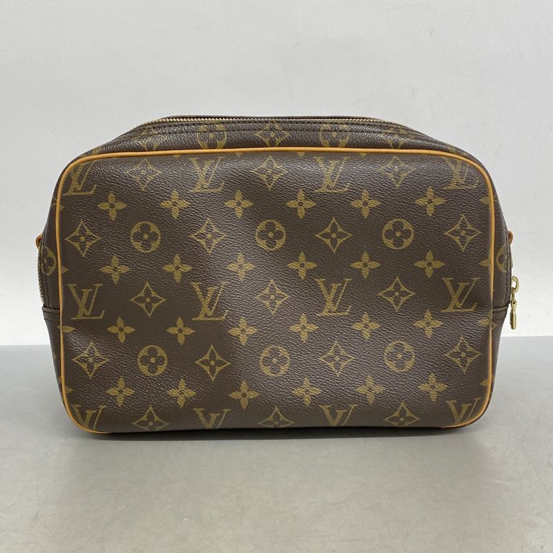 Louis Vuitton Shoulder Bag Monogram Reporter PM M45254 Brown Ladies