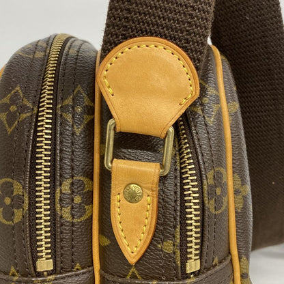 Louis Vuitton Shoulder Bag Monogram Reporter PM M45254 Brown Ladies