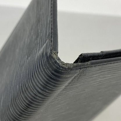 Louis Vuitton Long Wallet Epi Porte Cult Cles Di Yen M63212 Noir Black Men