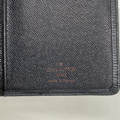 Louis Vuitton Long Wallet Epi Porte Cult Cles Di Yen M63212 Noir Black Men