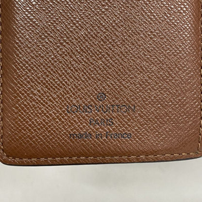 Louis Vuitton Wallet Monogram Porte Monnaie Viennois M61663 Brown Ladies