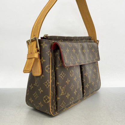 Louis Vuitton Shoulder Bag Monogram Vivacite GM M51163 Brown Ladies