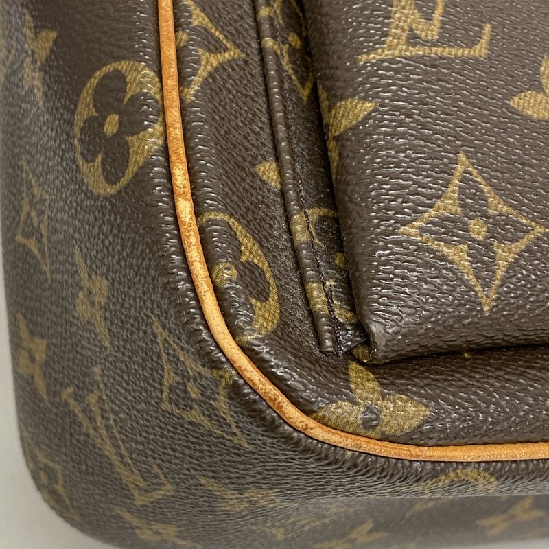 Louis Vuitton Shoulder Bag Monogram Vivacite GM M51163 Brown Ladies
