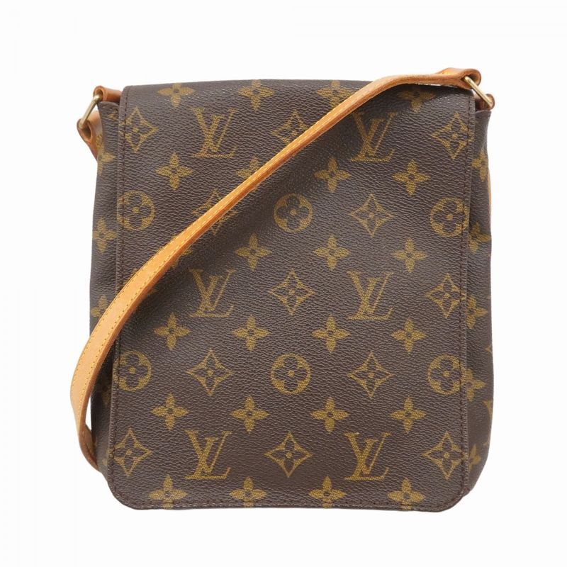 Louis Vuitton Shoulder Bag Monogram Musette Salsa Short Strap M51258 Brown