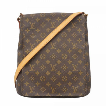 Louis Vuitton Shoulder Bag Monogram Musette M51256 Brown Ladies