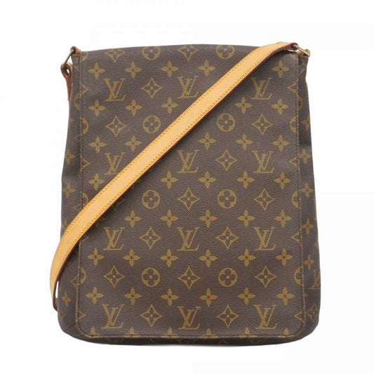 Louis Vuitton Shoulder Bag Monogram Musette M51256 Brown Ladies