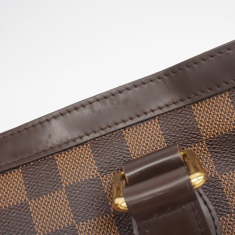 Louis Vuitton Damier Hampstead PM N51205 Ebene Womens Tote Bag