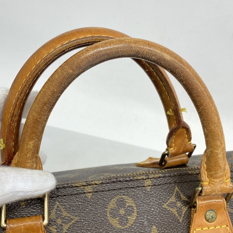 Louis Vuitton Handbag Monogram Speedy 30 M41108 Brown Ladies