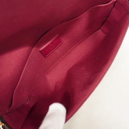 Louis Vuitton Shoulder Wallet Monogram Pochette Felicie M61276 Brown Fuchsia
