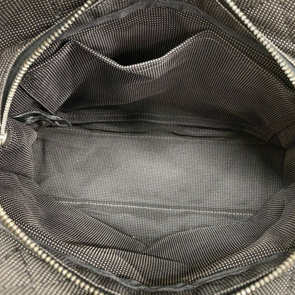 Hermes Tote Bag Her Line PM Canvas Gray Silver Hardware Women