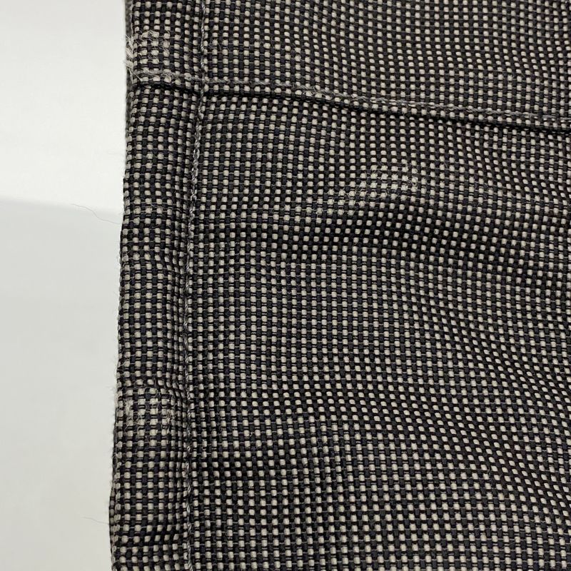 Hermes Tote Bag Her Line PM Canvas Gray Silver Hardware Women