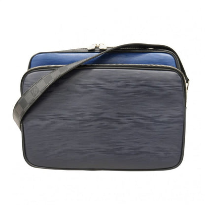 Louis Vuitton Epi Damier Graphite Nile NM M51466 Black Blue Men's Shoulder Bag