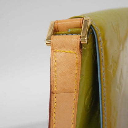 Louis Vuitton Shoulder Bag Vernis Thompson Street M91009 Baby Blue Women's