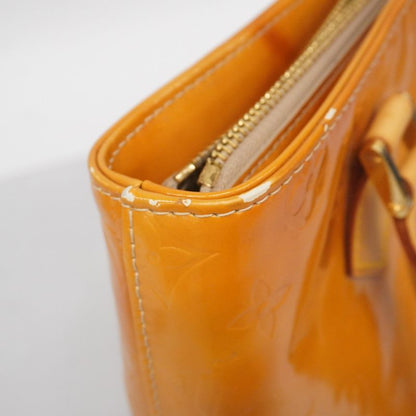 Louis Vuitton Tote Bag Vernis Houston M91004 Beige Women's