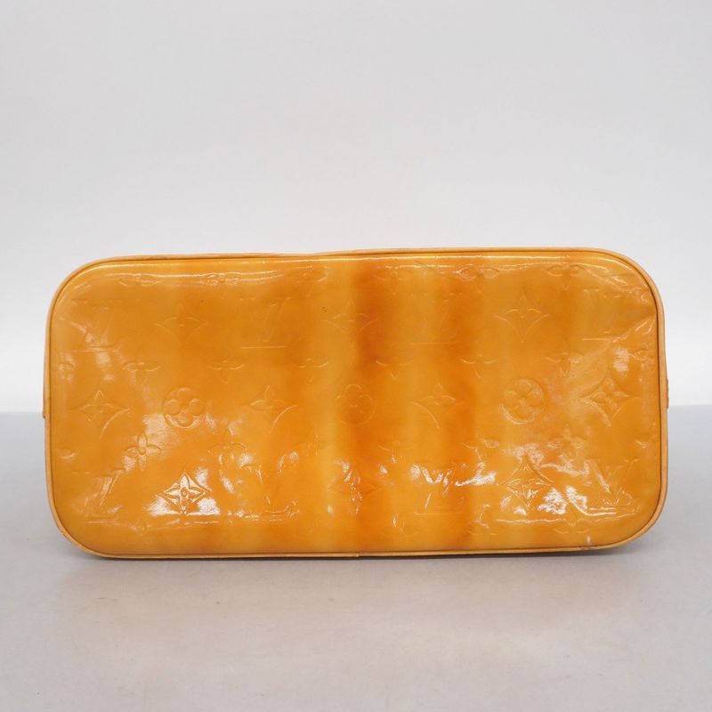 Louis Vuitton Tote Bag Vernis Houston M91004 Beige Women's