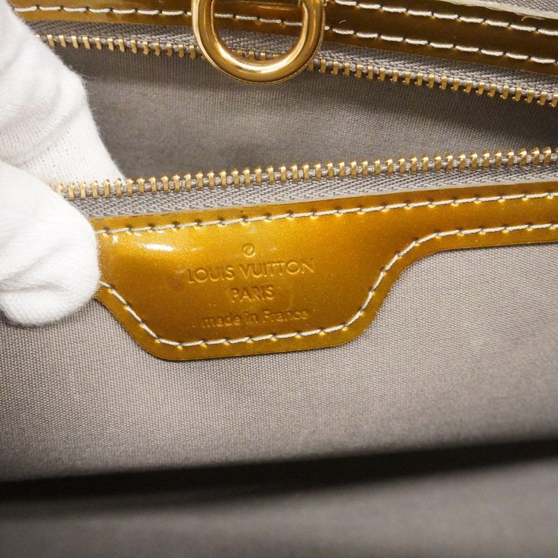 Louis Vuitton Vernis Wilshire PM M91627 Greer Deco Ladies Tote Bag