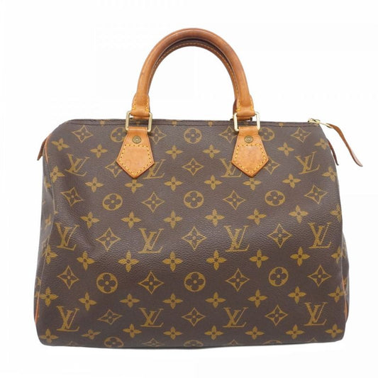 Louis Vuitton Handbag Monogram Speedy 30 M41108 Brown Ladies