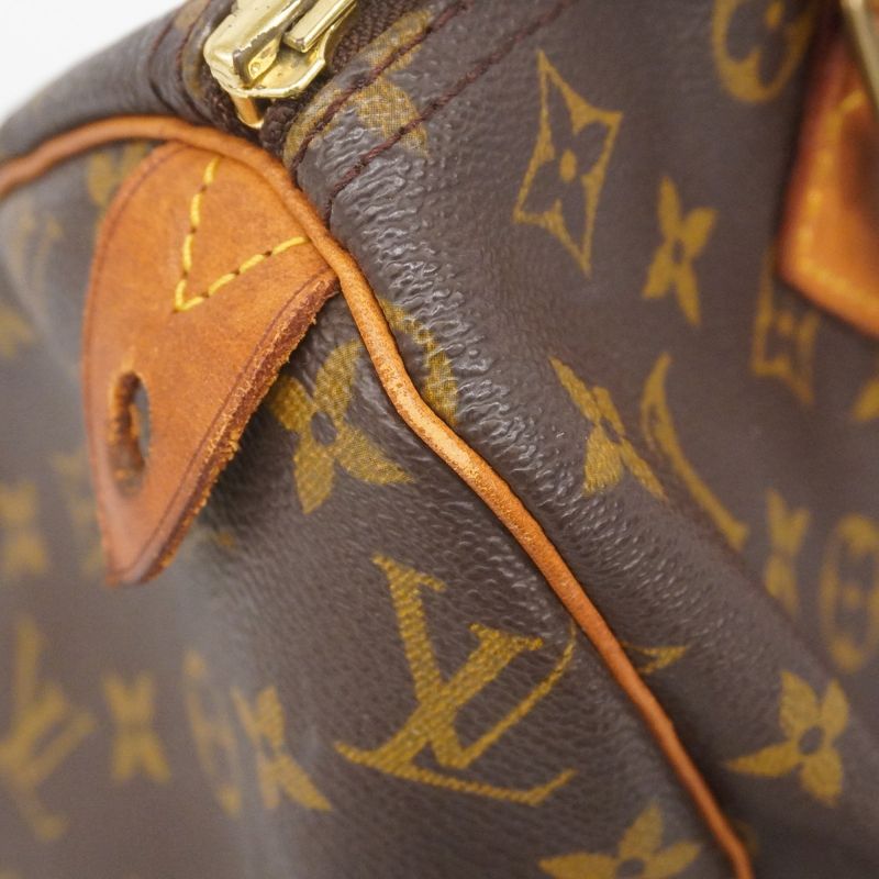 Louis Vuitton Handbag Monogram Speedy 30 M41108 Brown Ladies