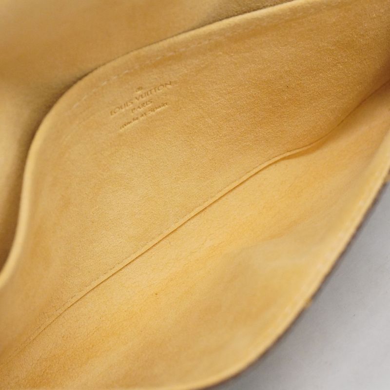 Louis Vuitton Shoulder Bag Monogram Pochette Twin GM M51852 Brown Ladies