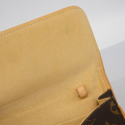 Louis Vuitton Shoulder Bag Monogram Pochette Twin GM M51852 Brown Ladies