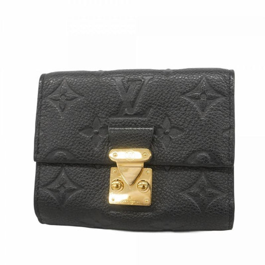 Louis Vuitton Monogram And Empreinte Portefeuille Metis Compact M80880 Noir