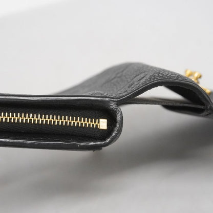 Louis Vuitton Monogram And Empreinte Portefeuille Metis Compact M80880 Noir