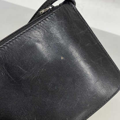 Gucci Tote Bag GG Canvas 101920 Canvas Black Silver Hardware Women's