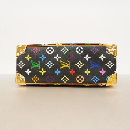 Louis Vuitton Monogram Multicolor Trouville M92662 Noir Black Women