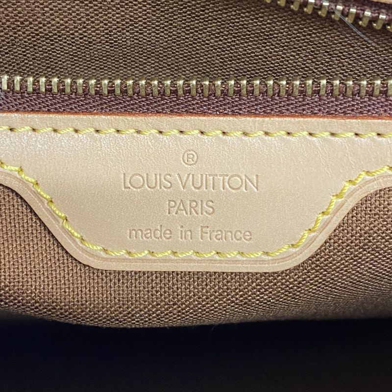 Louis Vuitton Shoulder Bag Monogram Mini Looping M51147 Brown Ladies
