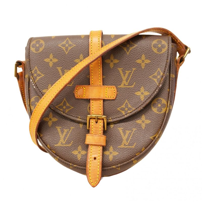 Louis Vuitton Shoulder Bag Monogram Chien Ti PM M51234 Brown Ladies