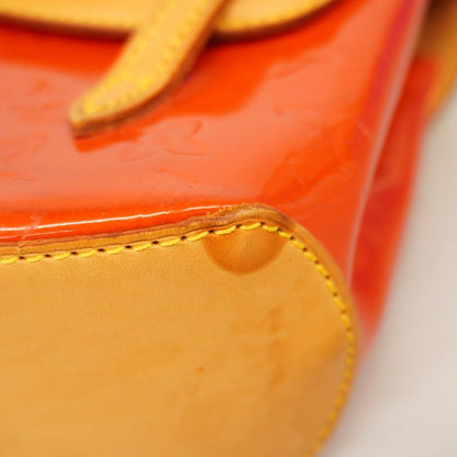 Louis Vuitton Shoulder Bag Vernis Biscayne Bay PM M91291 Rouge Women's