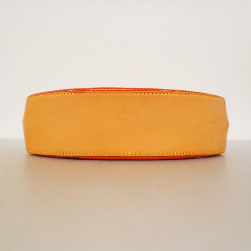 Louis Vuitton Shoulder Bag Vernis Biscayne Bay PM M91291 Rouge Women's